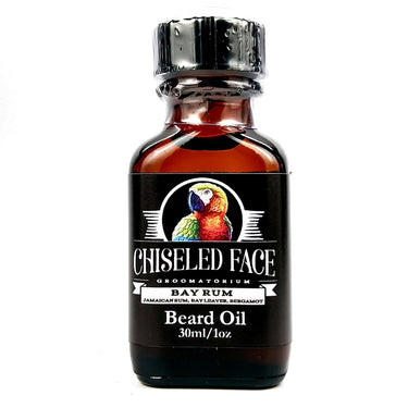 Beard Oil - Bay Rum, 1oz - Chiseled Face
